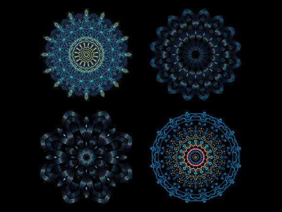 Blue Flower Mandala Pattern Bundle: A Practical Guide