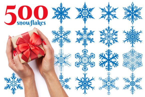 Building a Versatile Winter Design System with 500 Snowflake Vector Ornaments