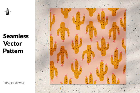 Cacti Seamless Pattern Ideas and Uses