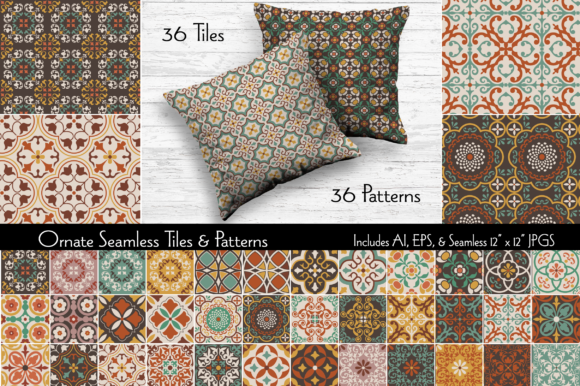 Decoding the Visual Language of Ornate Seamless Tiles Patterns in Contemporary Design