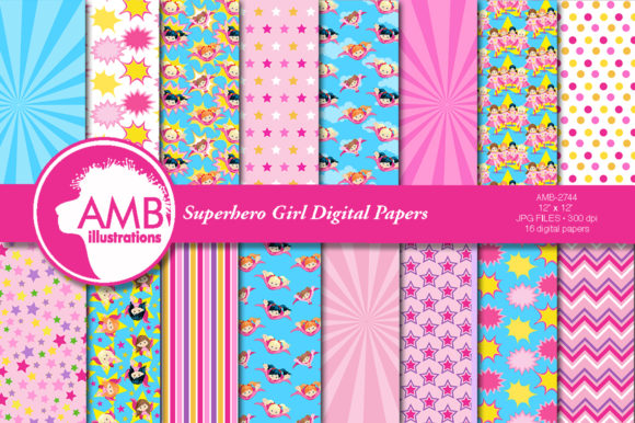 Designing With Purpose: How Girl Superhero Papers 2744 Fits Into Real Creative Projects