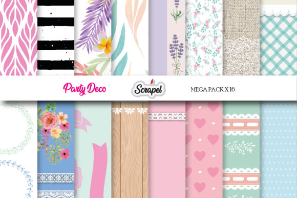 Digital Paper Party Collection: Playful Precision