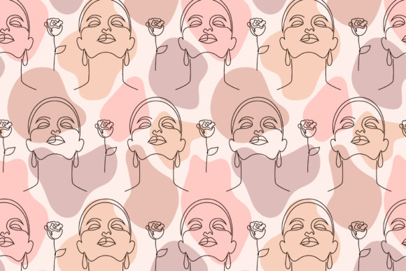 Dreaming Women and Roses in Design