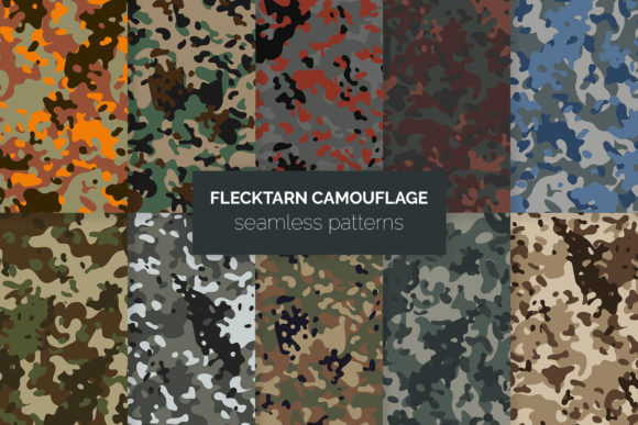 Exploring Flecktarn Camo Seamless Patterns: Beyond the Battlefield