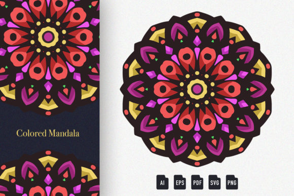 Exploring the Depth of Mandala Expression Through Colored Mandala Art 08