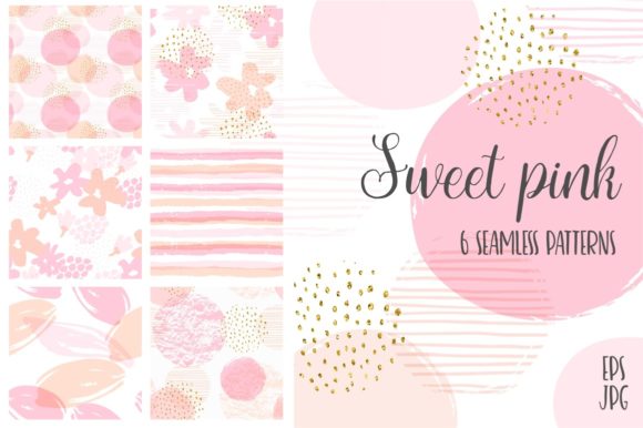 How Sweet Pink 6 Seamless Patterns Can Transform Your Creative Projects