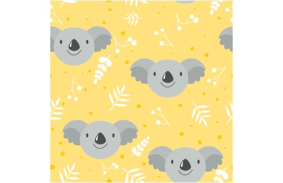 Koala Seamless Pattern: A Versatile Design Element for Creative Projects