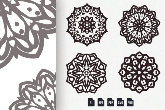 Mandala Ornament Set of 4: A Strategic Tool for Focus, Creativity, and Intentional Design