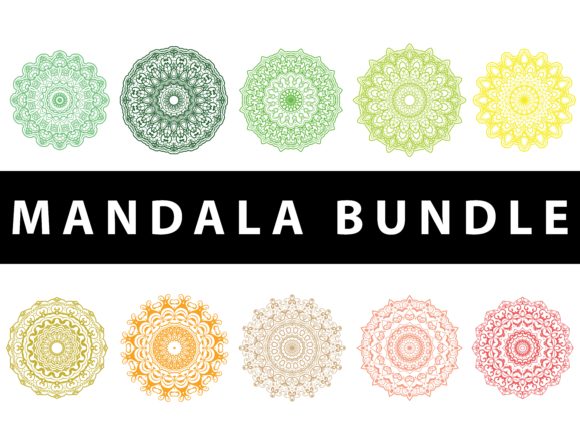 Mandala Pack Rainbow Pattern Ideas & Creative Uses