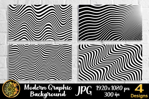 Mastering Visual Flow with Graphic Design Wave Lineart Background 5