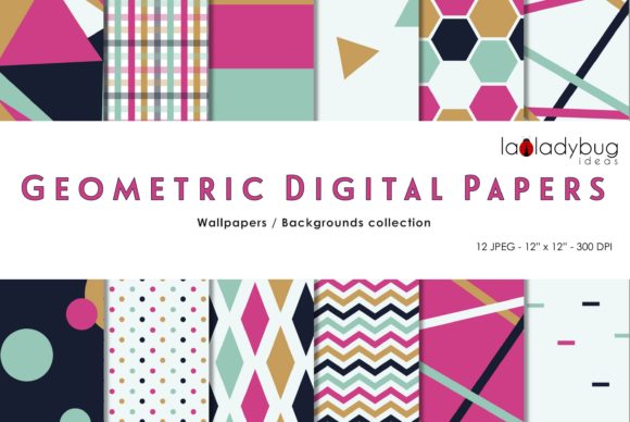 Multicolor Triangles Digital Papers: Practical Ways to Add Energy to Everyday Projects