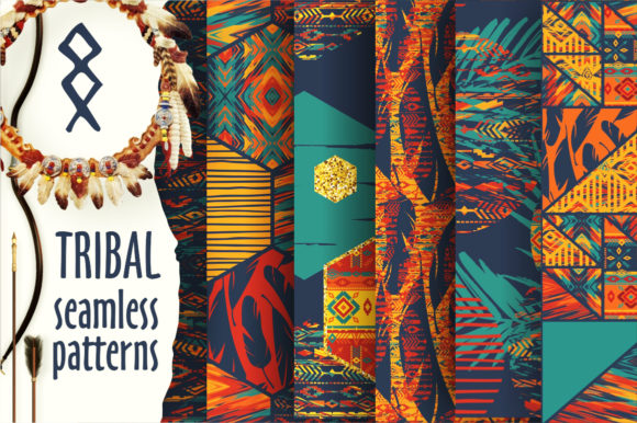 Set of Tribal Seamless Patterns: Smart Choices That Elevate Your Creative Work