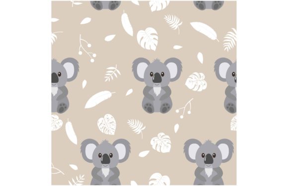 The Cute Koala Pattern: Design Elements, Applications, and Enduring Appeal in Visual Culture