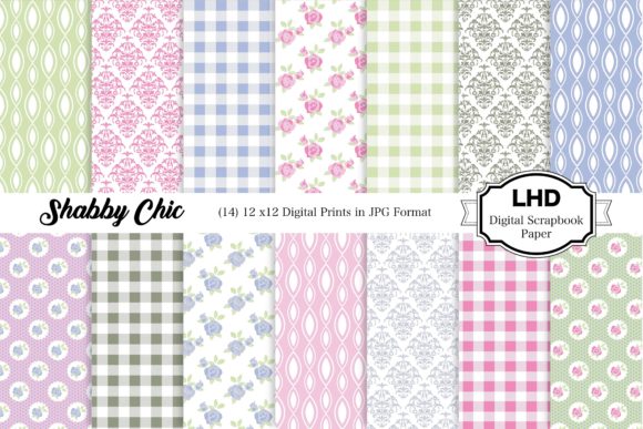 Transform Your Projects with Shabby Chic Digital Paper
