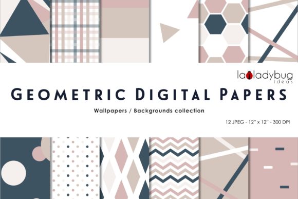 Understanding Geometric Digital Papers: How Multicolor Designs Shift Creative Possibilities
