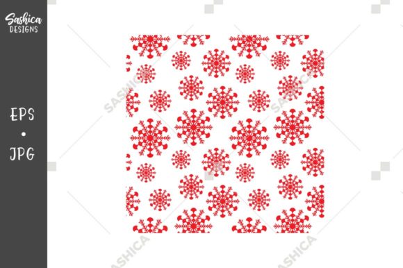 Understanding the Red Snowflakes Seamless Pattern and How It Fits Into Seasonal Design Projects