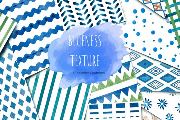 Watercolor Abstract Art: Understanding Blue Texture and Its Place in Modern Design