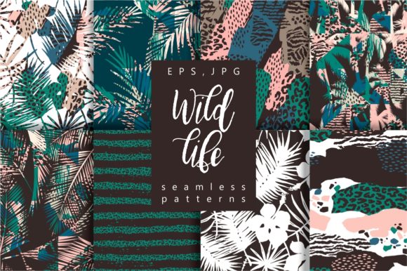 Wild Life 8 Seamless Patterns: A Strategic Tool for Design-Driven Brands